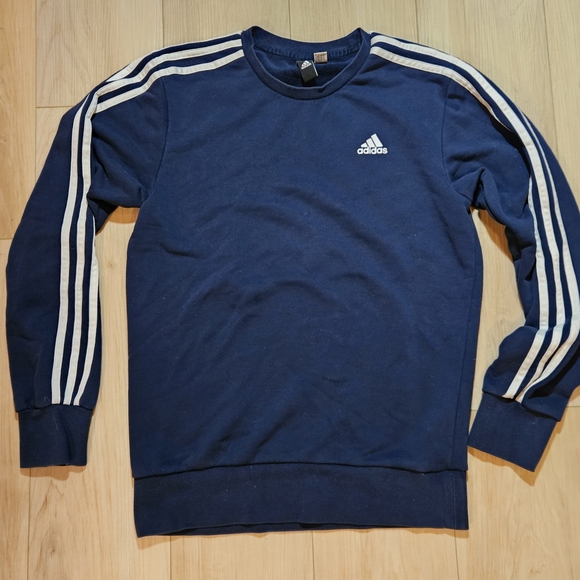 adidas Other - Adidas Men's Blue Sweater